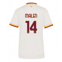 AS Roma Donyell Malen #14 Vieraspaita Naiset 2026-27 Lyhythihainen